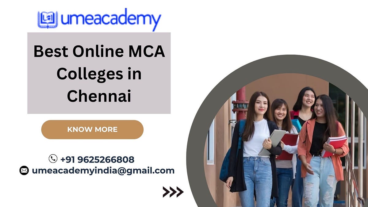 Best Online Mca Colleges In Chennai